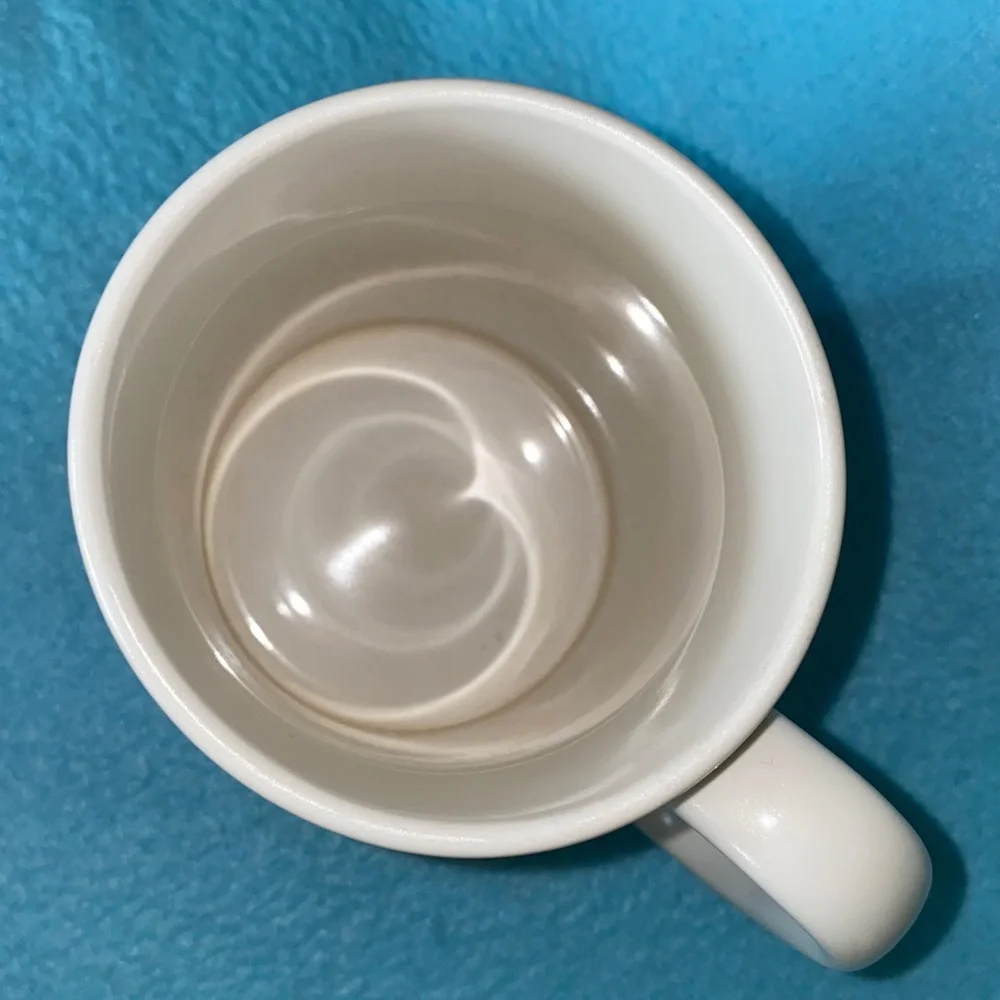 RELIGIOUS heart mug coffee cup “Hopelessly Devoted Psalm 18:1” Made in USA Rare